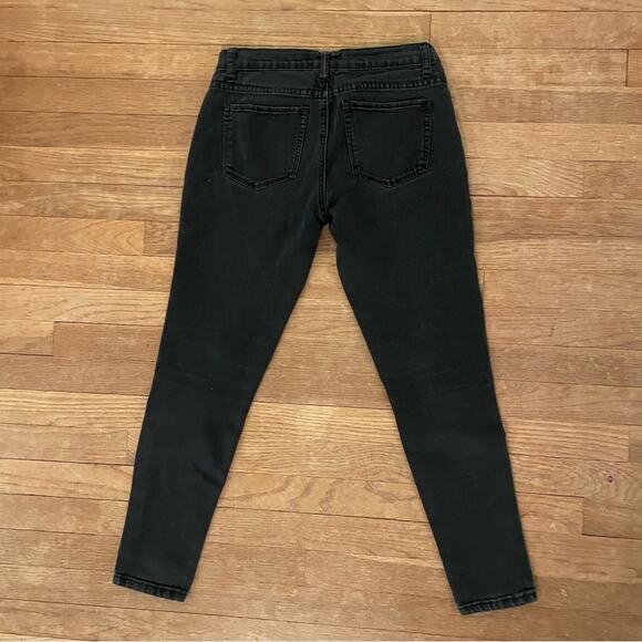 Forever 21 dark wash low rise jeans pants size 27 b7 - Picture 4 of 4